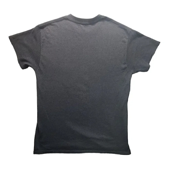 Microsoft Windows Seattle Skyline Graphic T Shirt Men's Gray Short Sleeve Tee - Picture 2 of 5